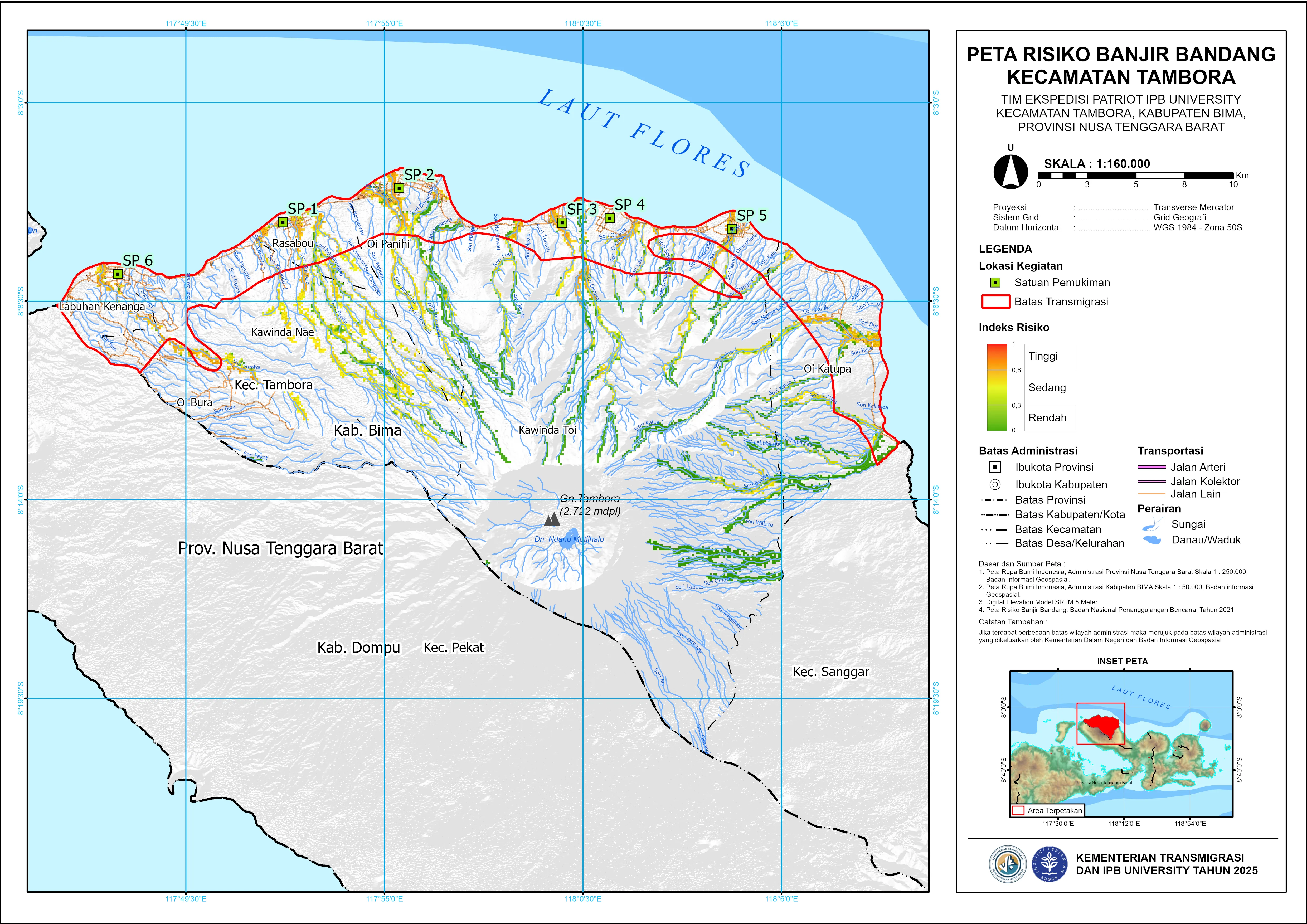 Peta Risiko Banjir Bandang
