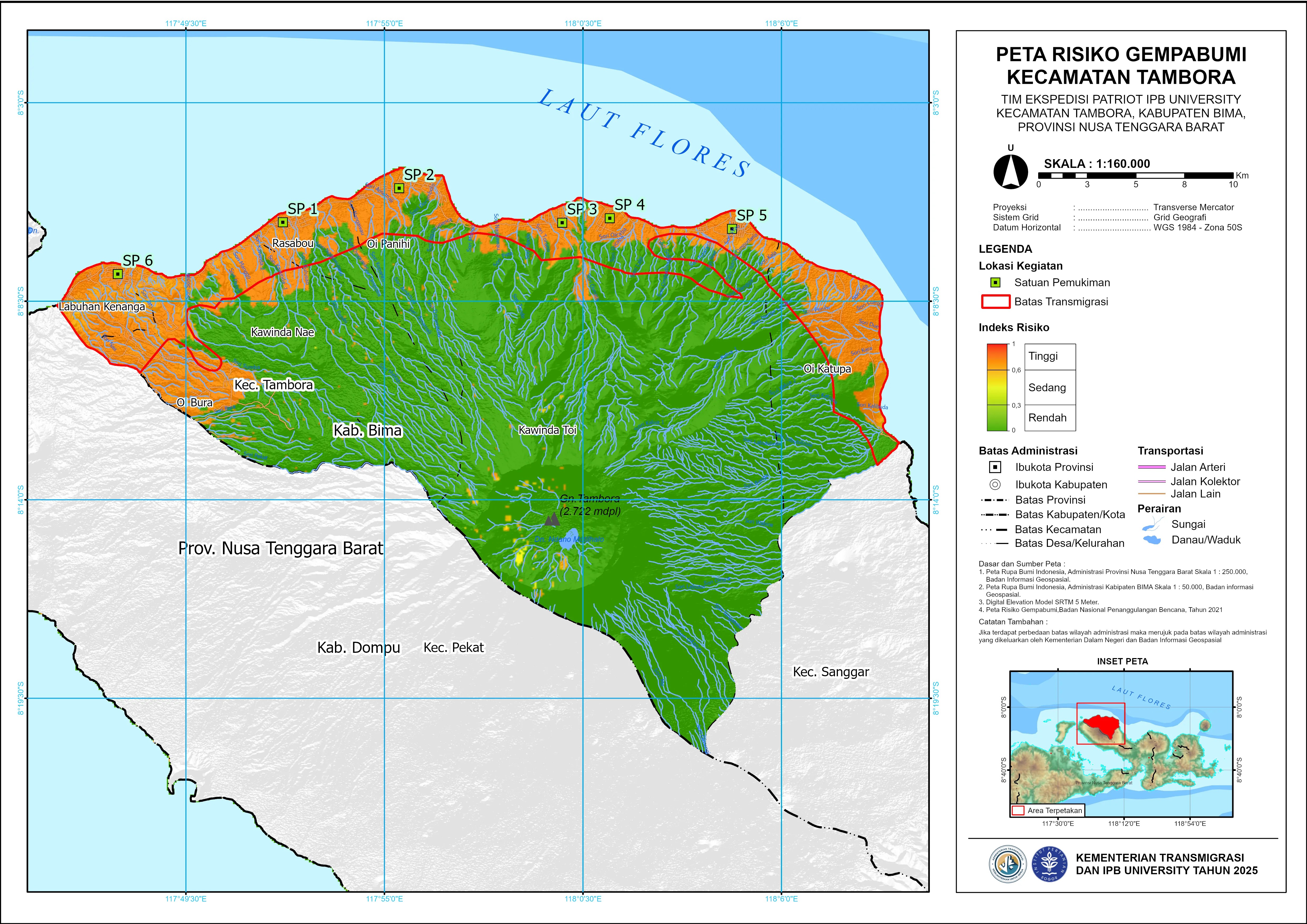 Peta Risiko Gempabumi