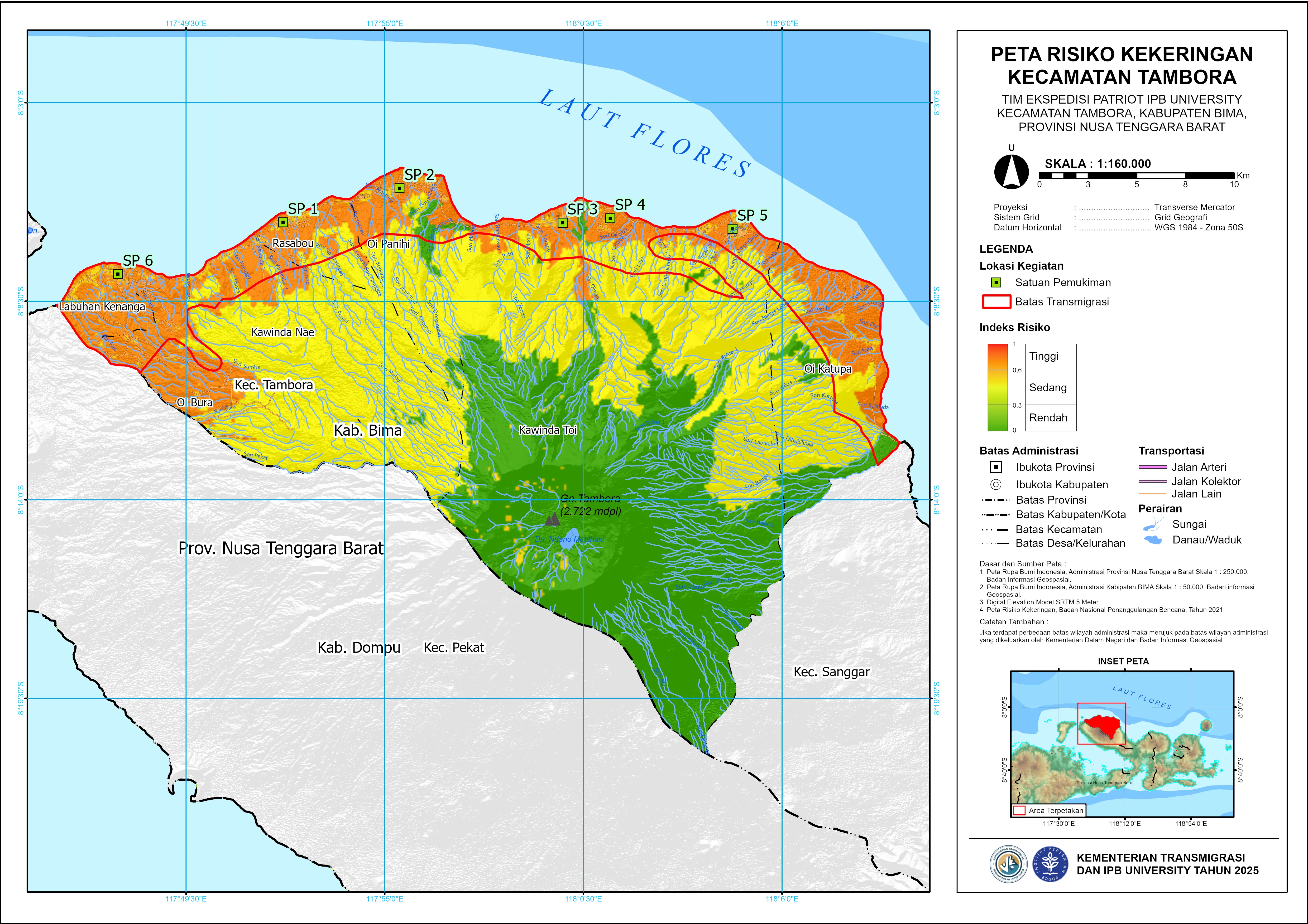 Peta Risiko Kekeringan