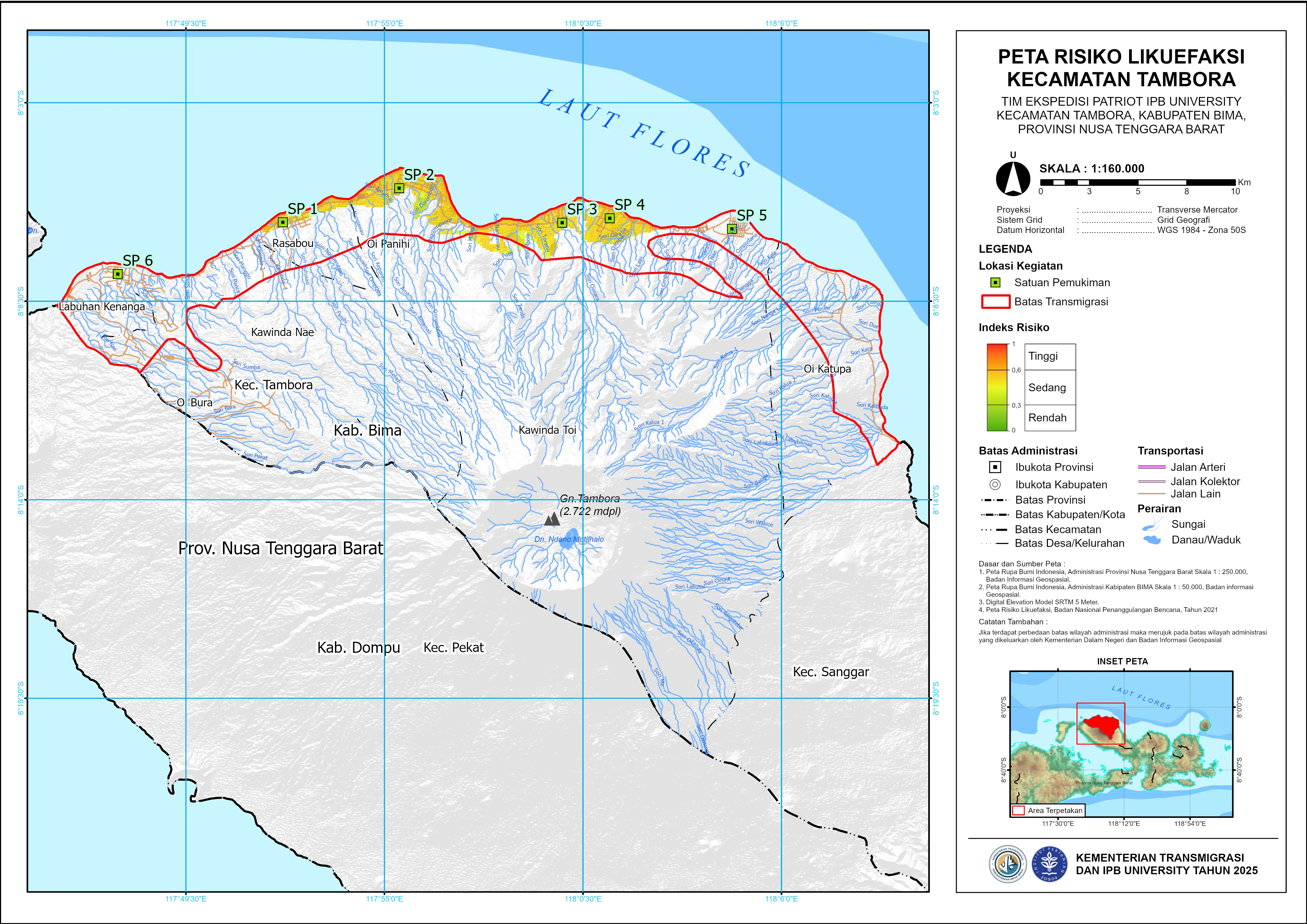 Peta Risiko Likuefaksi Tanah